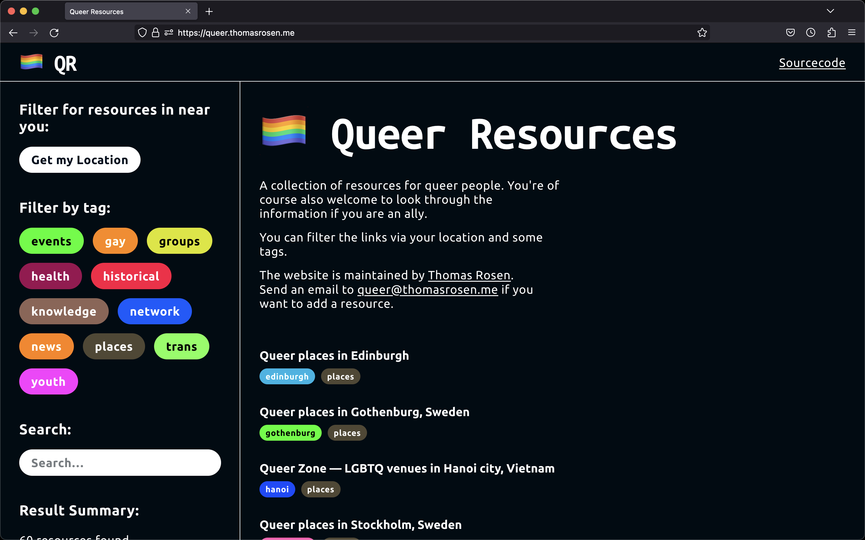 Queer Resources: A Collection of Links for the Queer Community
